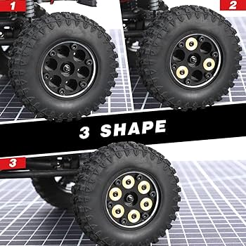 Amazon.com: RCAWD Cyberwheelz 1.3 Beadlock SCX24 Rim for
